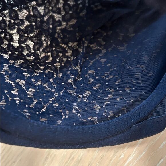 Chantelle Lingerie Norah Lace Trim Bandeau Bra, Black, Size 38G, NWT - Picture 10 of 14